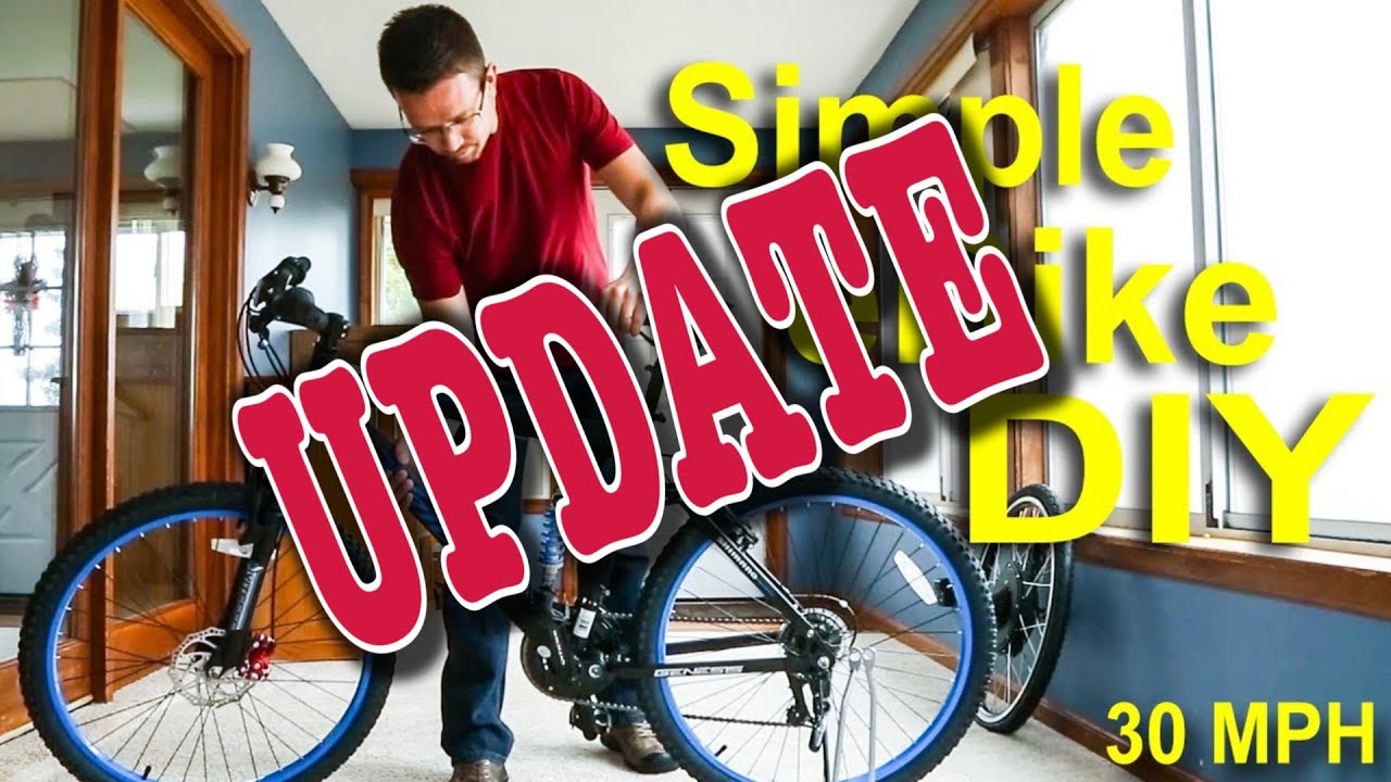 UPDATE - How to make an electric bike for under $500! Fast & Cheap eBike tutorial!
