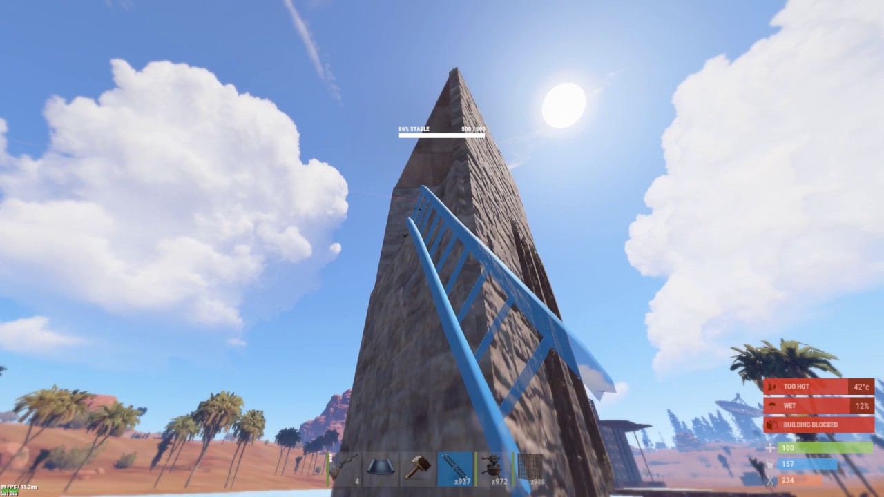 Turret Exploit with new Building Mechanics! | Rust