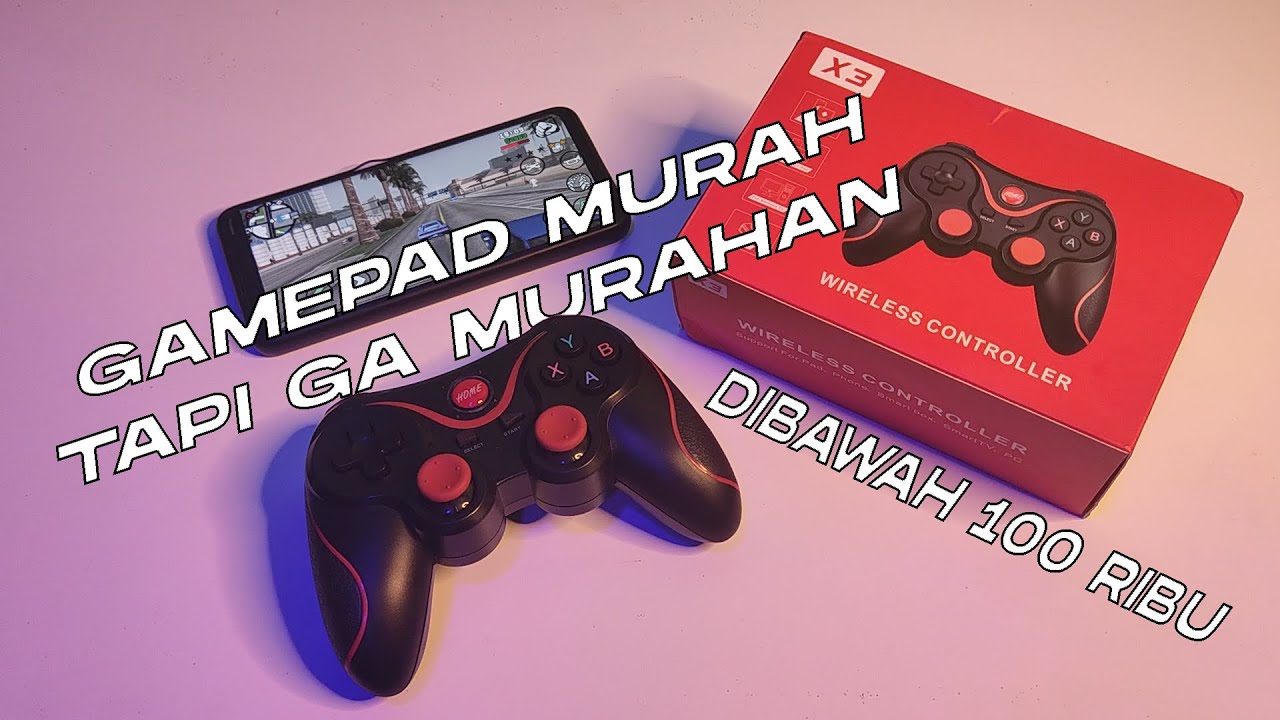 Gamepad Murah Multifungsi  || Review Gamepad X3 Dibawah 100RB!!