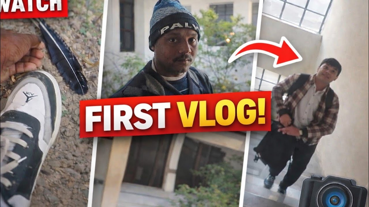 First Vlog Ma Ya Kya Ho Gaya ??🙄😯😮