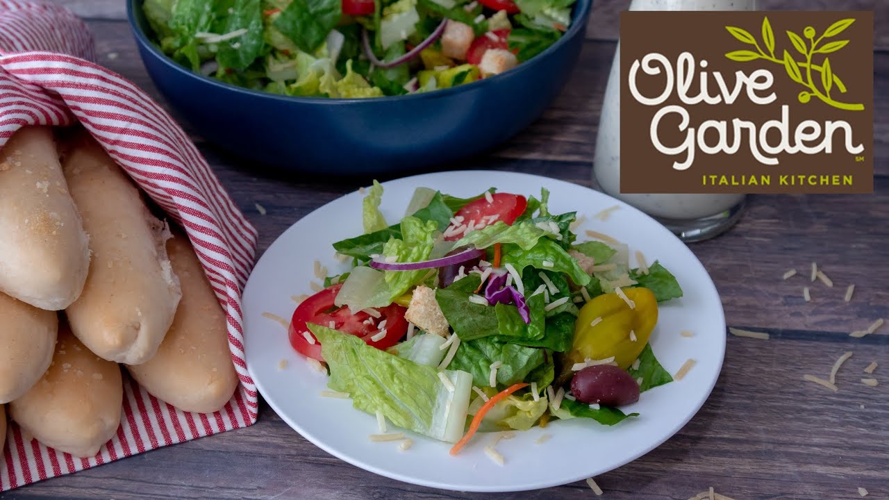 La famosa Ensalada al estilo Olive Garden