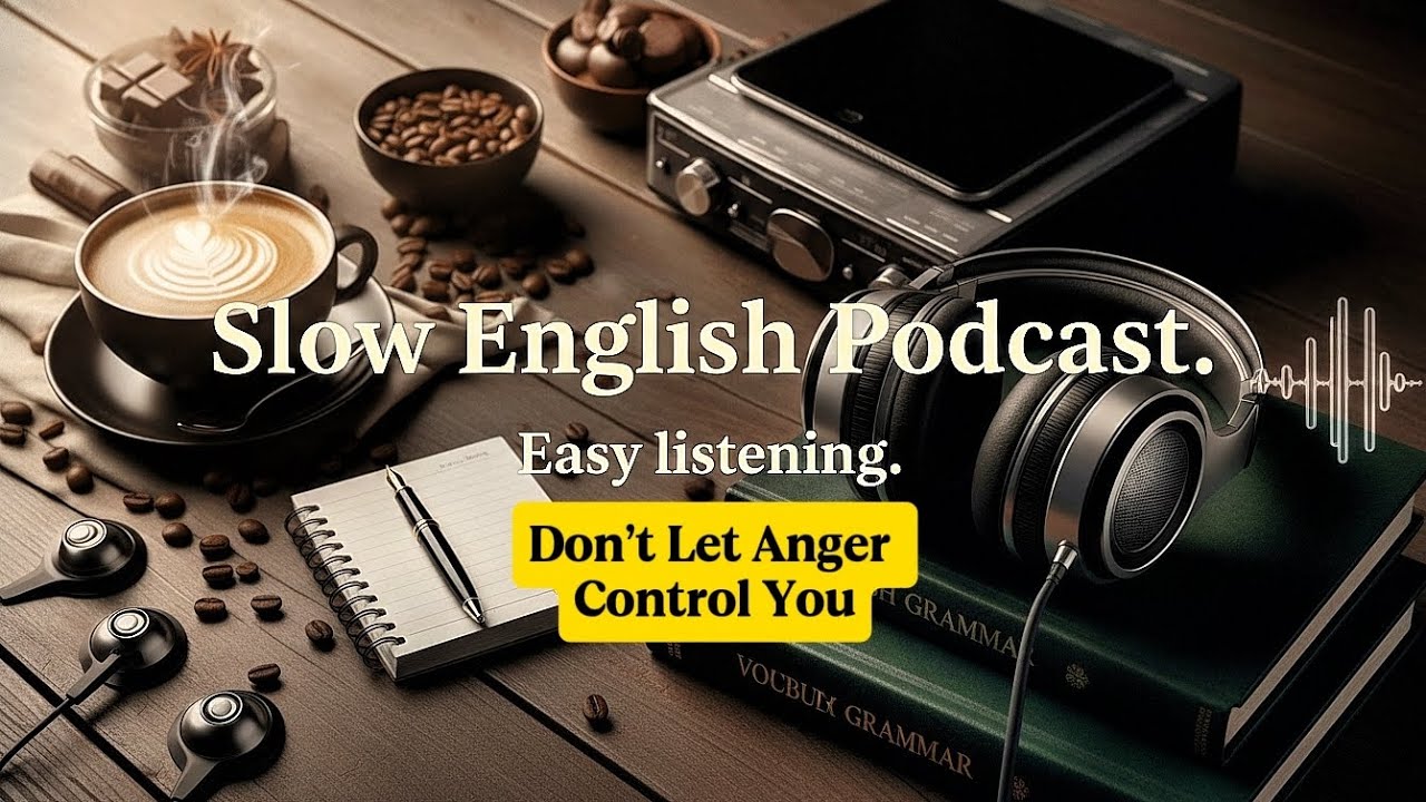 Don’t Let Anger Control You🌱 Slow English Podcast 🎧 Easy listening 🎧