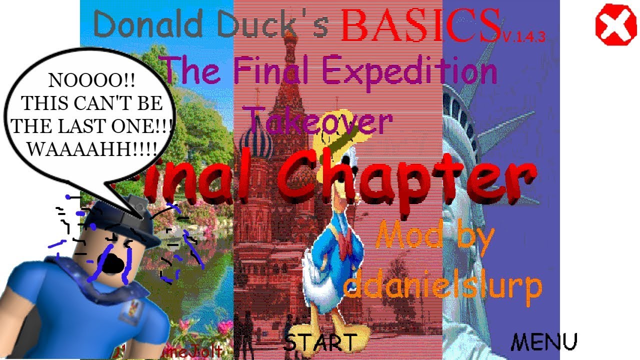 I THINK DONALD DUCK IS IN NEW YORK, BUT ITS DIFFERENT... | Baldi's Basics in Education and Learning