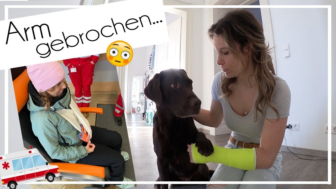 Arm gebrochen beim Snowboarden  | VLOG | KaroLovesMilka