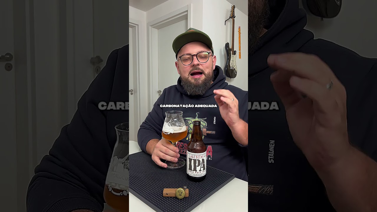 DEGUSTA&Ccedil;&Atilde;O CERVEJA LAGUNITAS IPA GARRAFA 355ml