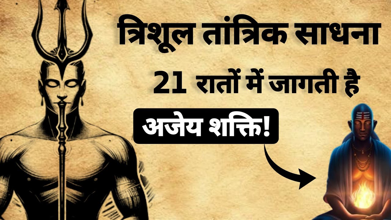 त्रिशूल तांत्रिक साधना | गुप्त नाथ संप्रदाय साधना |#Trishulsadhna