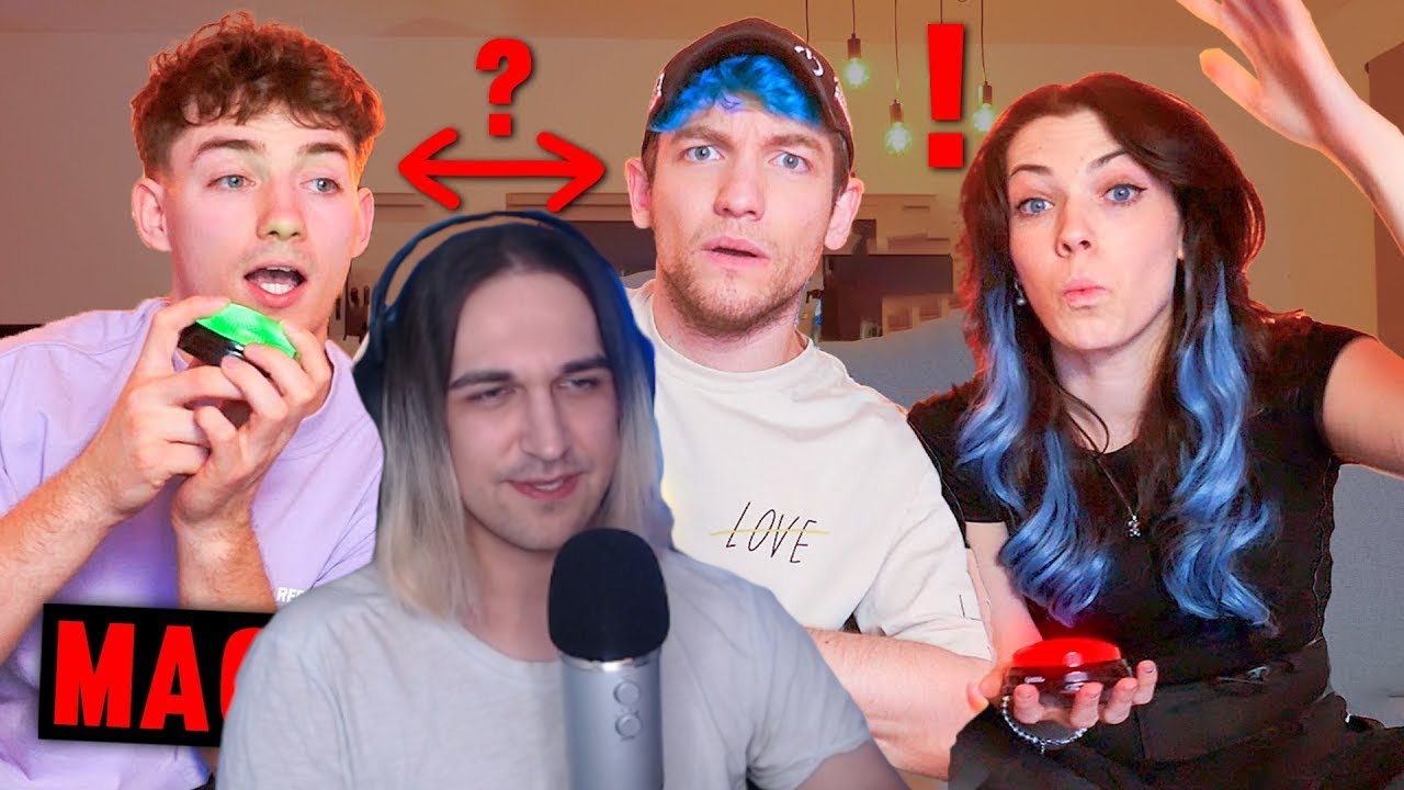 REACTION auf KNOPF DRÜCKEN spezial.. Wer würde?? (Rezo, Reved und MexiFy) | #reactionnaut