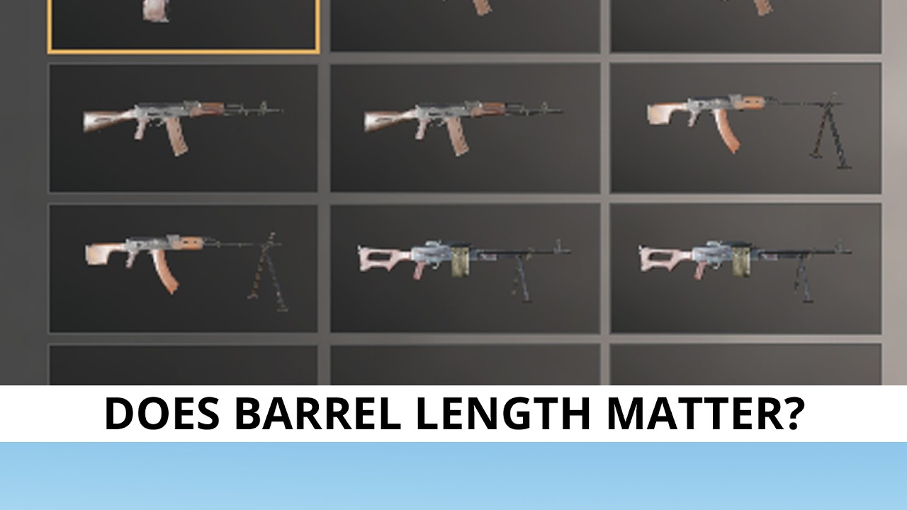 Does barrel length matter? |  Arma Reforger 1.5 Experimental