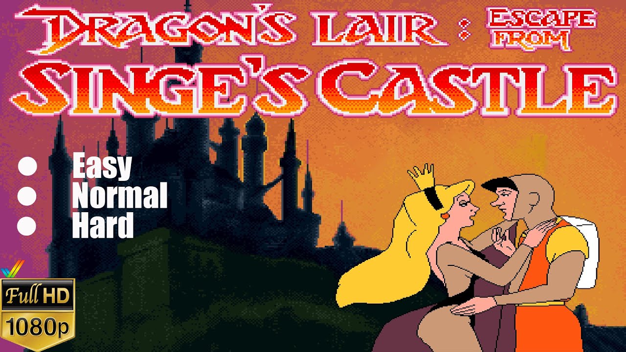 Dragon's lair - escape from singe's castle - Amiga  Walkthrough