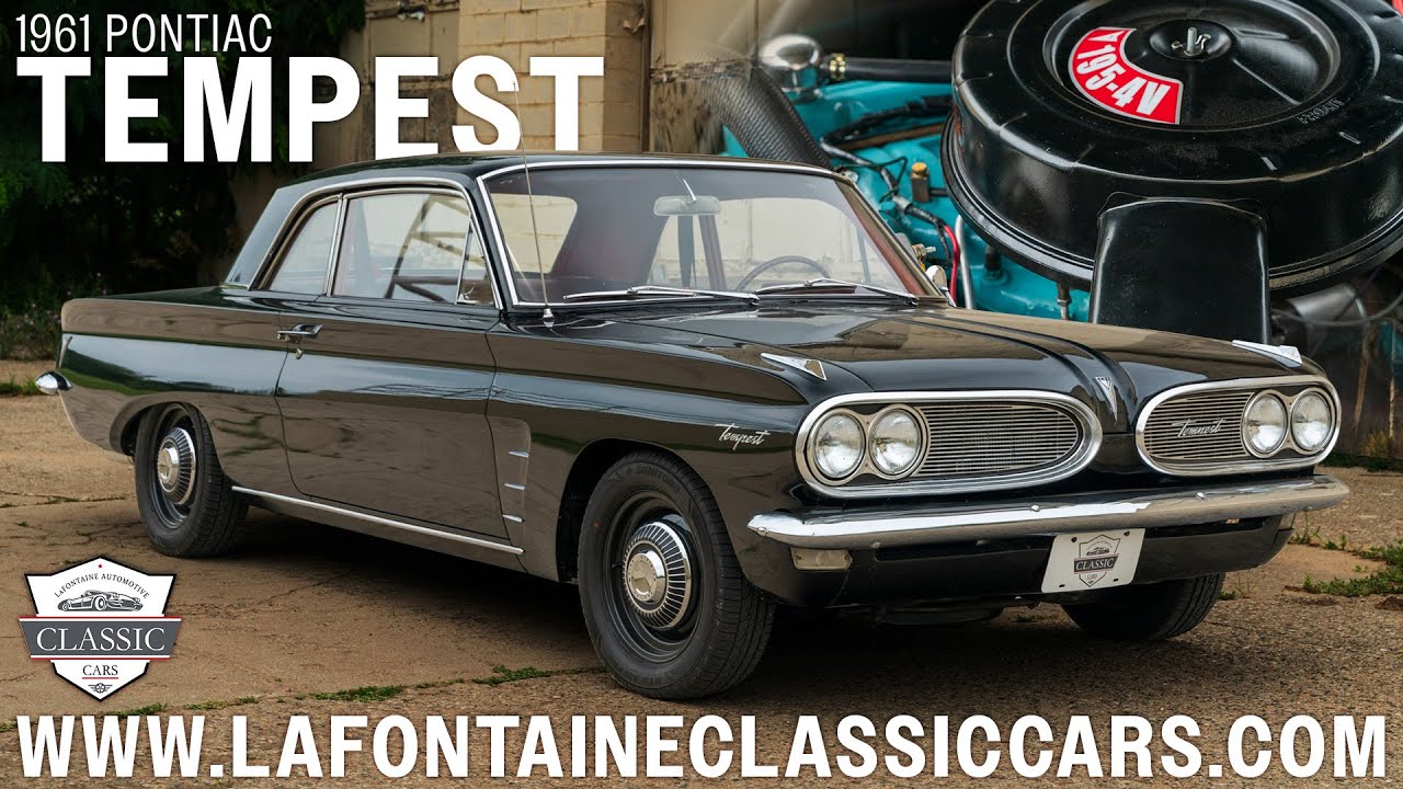 Pontiac Tempest 1961 года | Трансмиссия с торсионной трубой + 4 цилиндра?