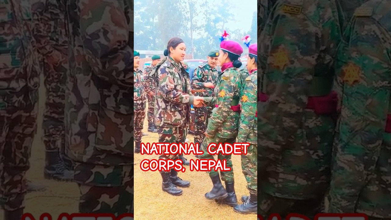 National Cadet Corps,Nepal #nepaliarmy#ncc #cadet #viral #shorts