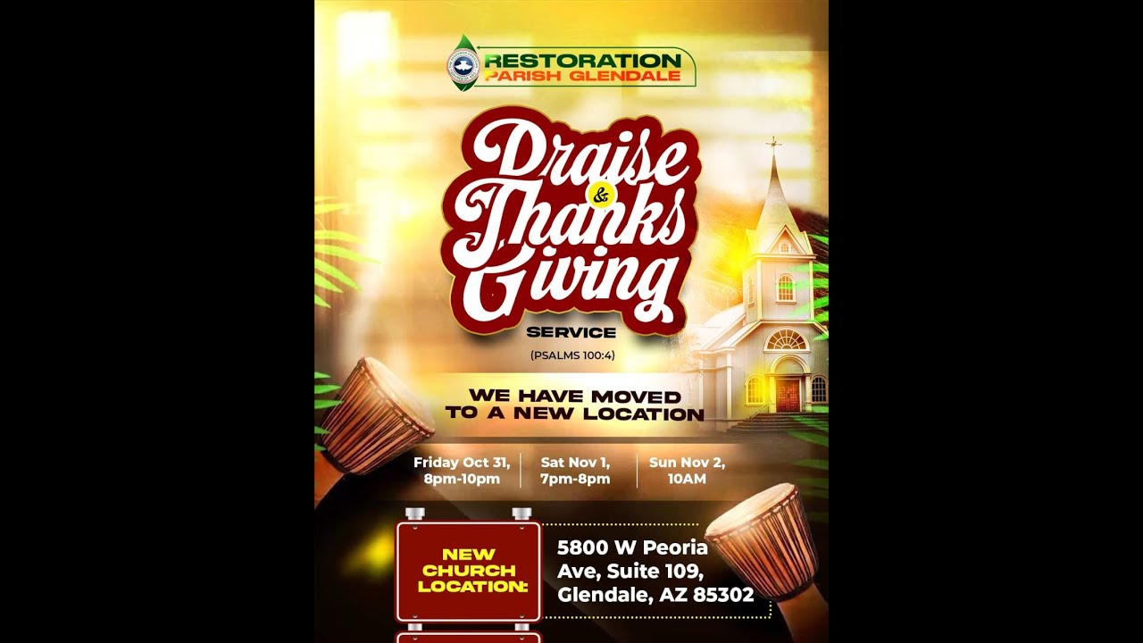 Praise and Thanksgiving Sunday Service 11/2