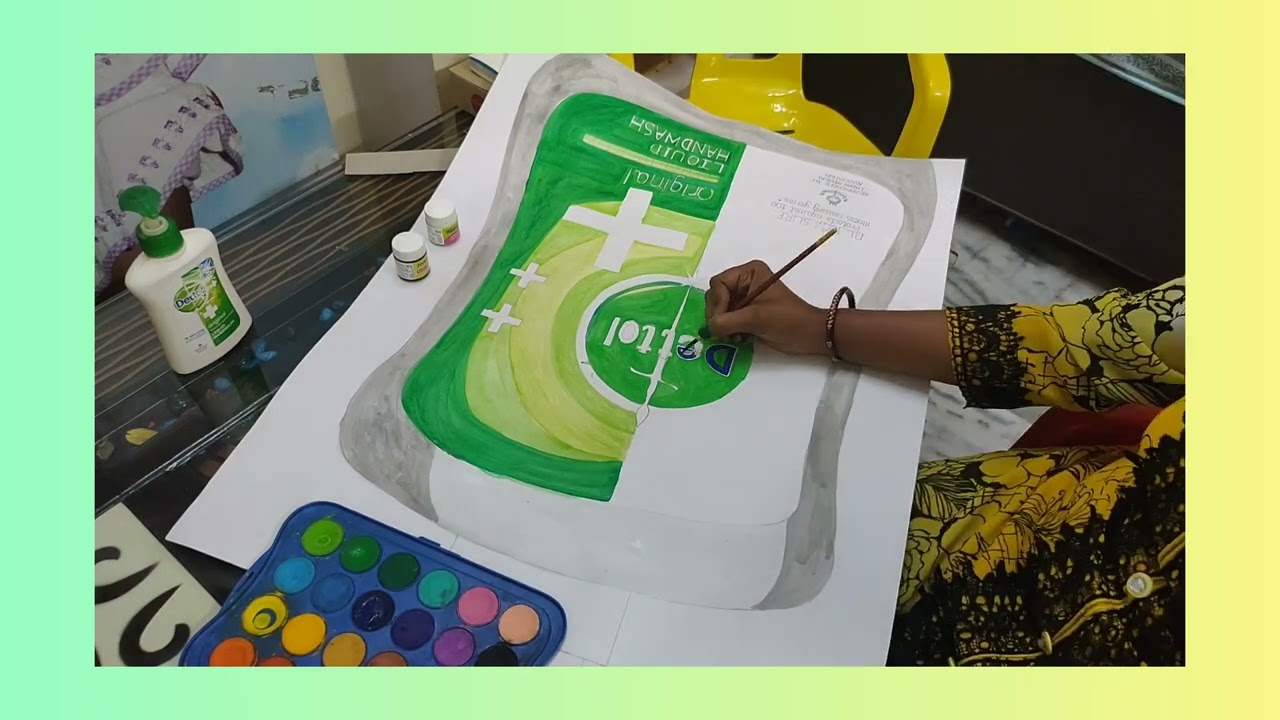 ||How to make Dettol costume with Chartpaper||चार्ट पेपर से डेटोल कॉस्ट्यूम बनाये||#trending#viral