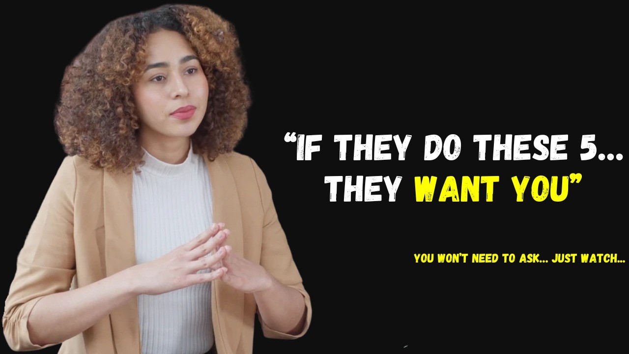 HONESTLY, If They Want You Back, They’ll Do These 5 Things | Relationship Psychology