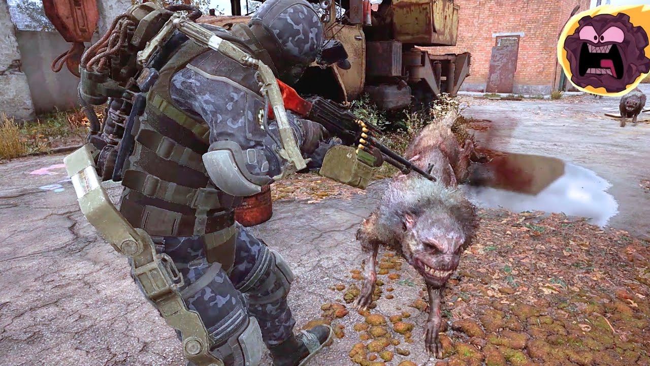 Machine Gun VS Pseudodog | STALKER 2