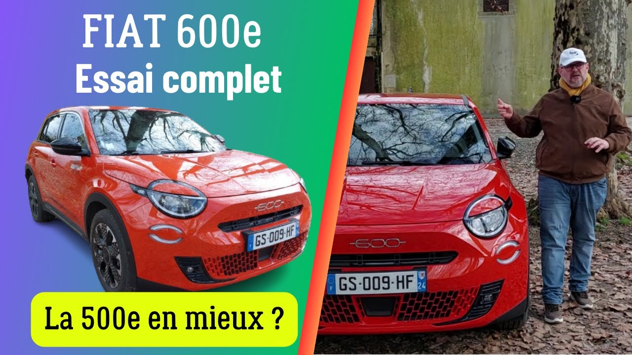 Fiat 600e essai complet. Que vaut la 
