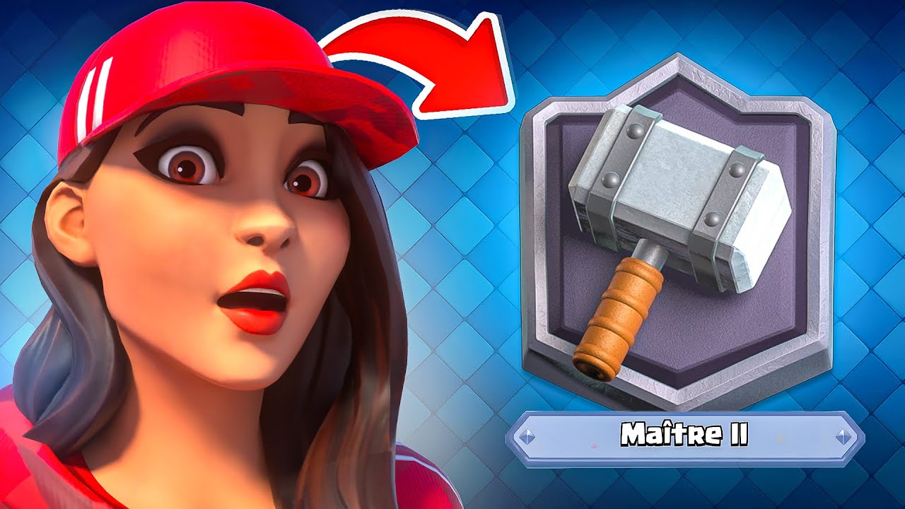 Je PASSE MAÎTRE 2 sur CLASH ROYALE ! 👑 (rush champion suprême)