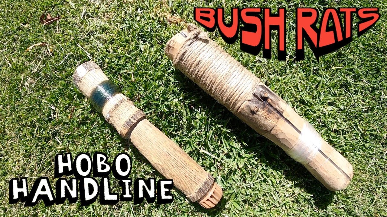 hobo Handline | Bushcraft Hobo Reel | Redfin Fishing