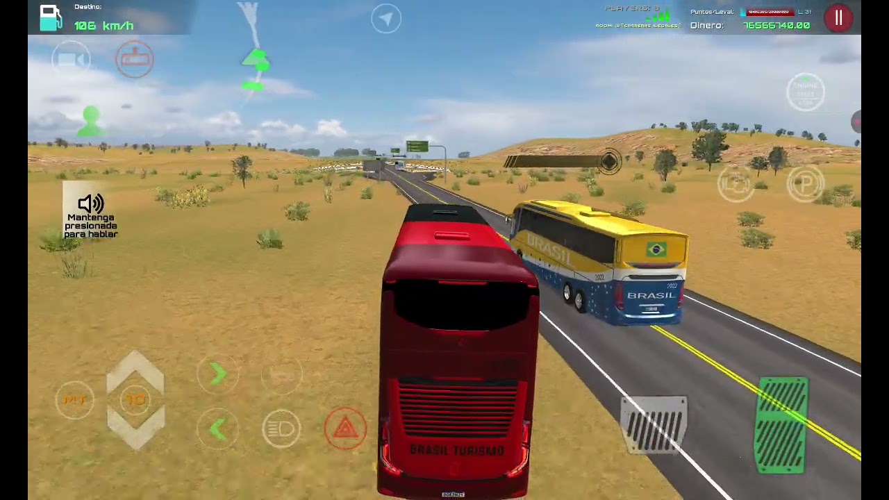 Carrera # 11: En buses Marco Polo G8. De Aracaju a Palmas. Ganó Bardock.