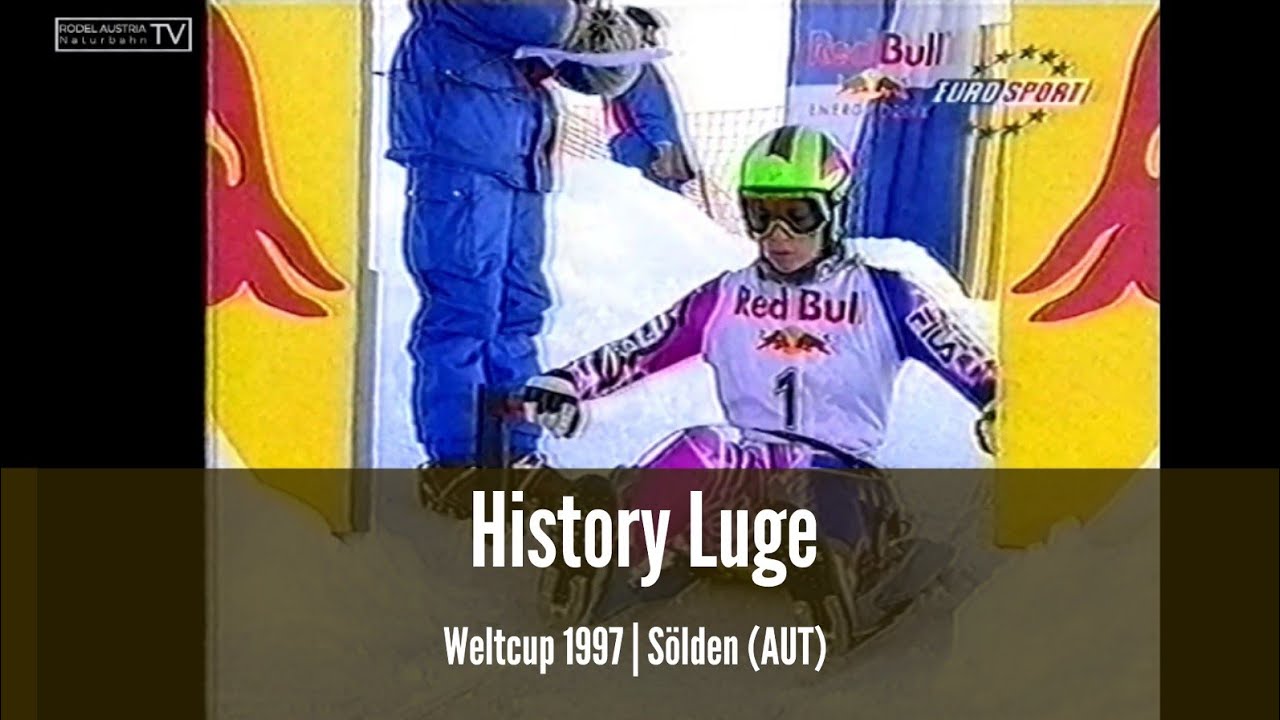History | Rodel Weltcup in Sölden 1997 | Rennrodeln auf Naturbahn | Natural Track Luge