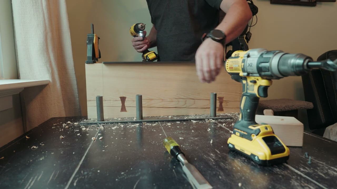 Floating Shelves part 2 Bow ties and cuts