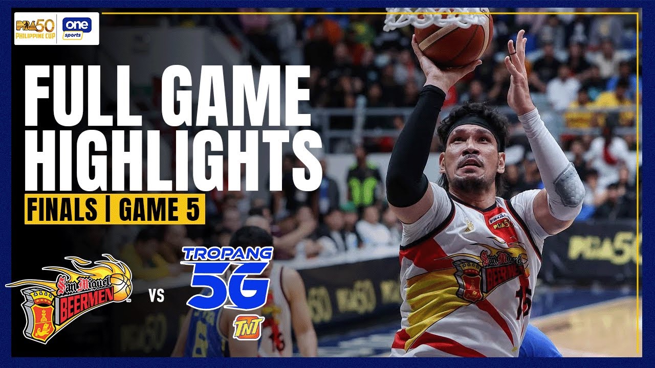 TNT vs. SAN MIGUEL | FINALS GAME 5 | FULL GAME HIGHLIGHTS | PBA SEASON 50 PHILIPPINE CUP
