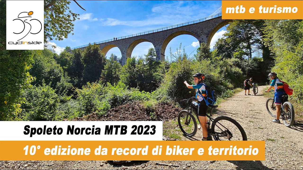 Spoleto Norcia Mtb 2023, la decima edizione ha superato quota 2000