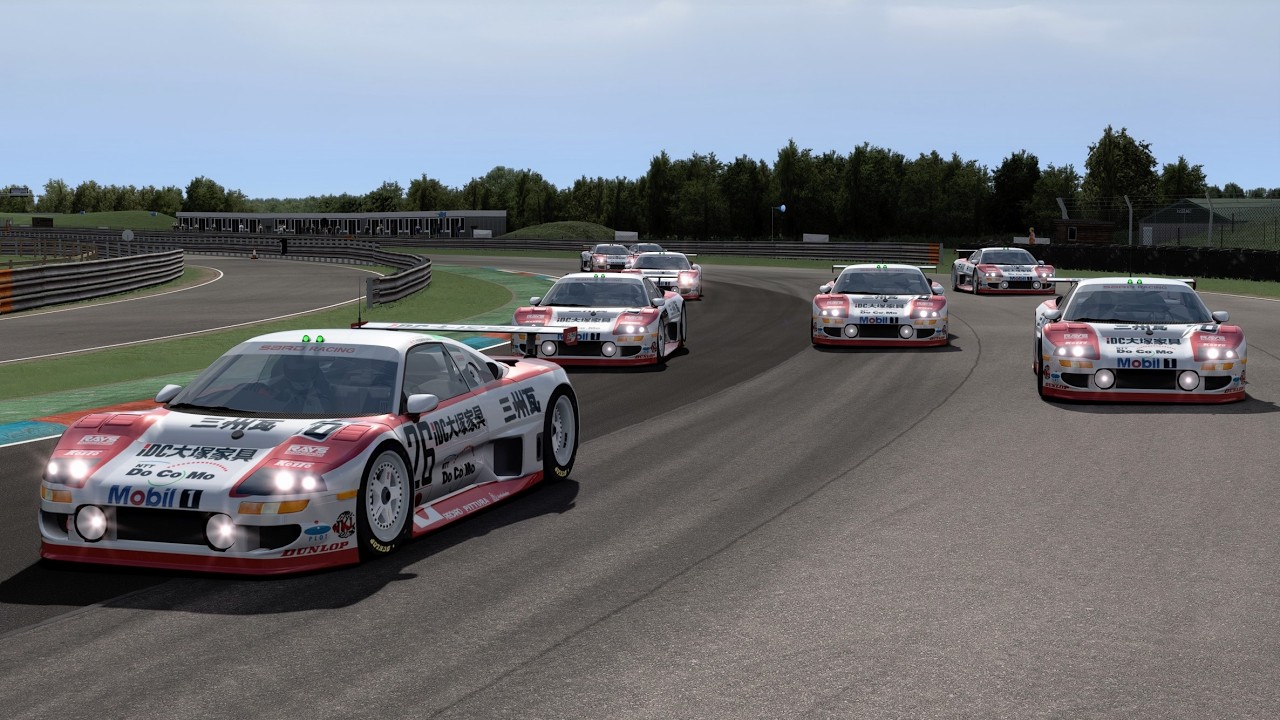 Toyota SARD MC8 @Thruxton (Replay views)