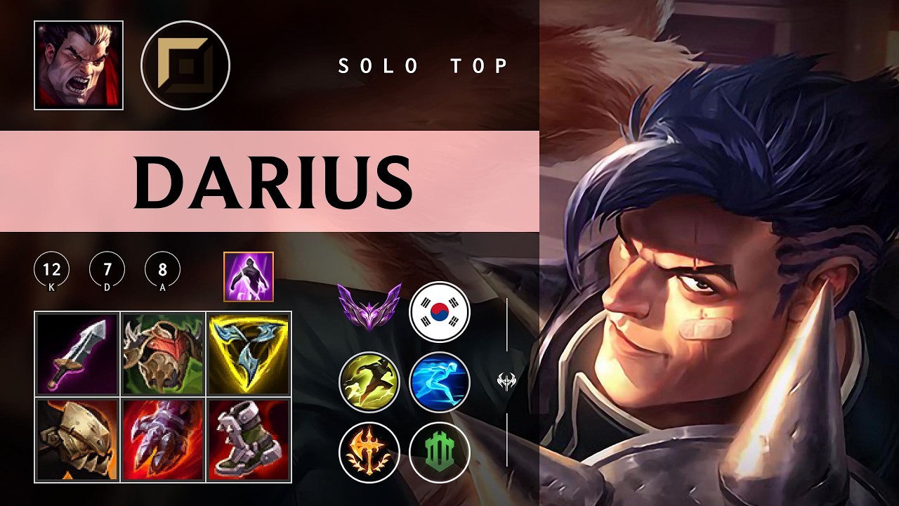 Darius Top vs Yone - KR Master Patch 26.04