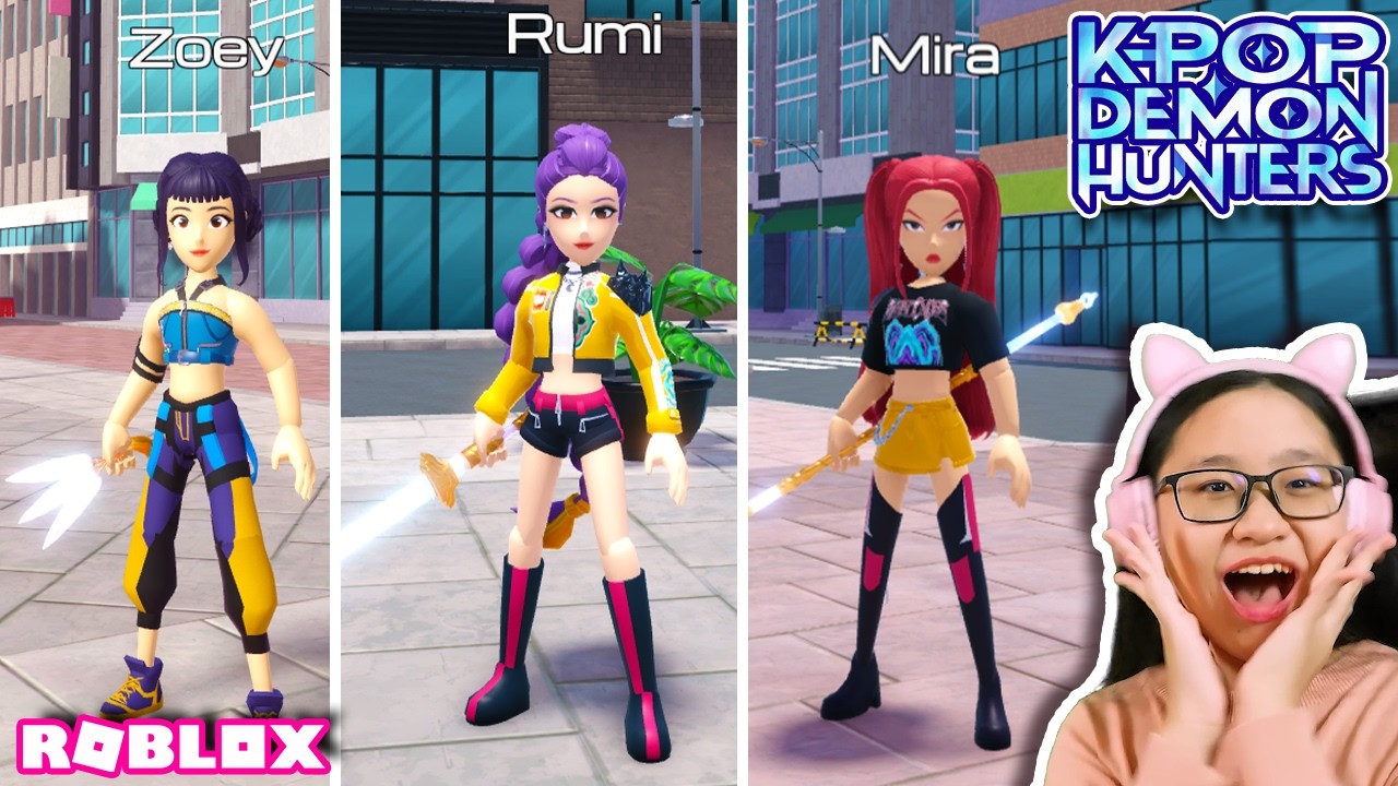 OFFICIAL KPOP Demon Hunters Game in Roblox?! | Roblox | KPOP Demon Hunters Official