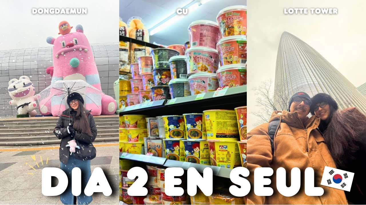 Día de FAILS en Seúl 🌧️❌  Dongdaemun, Gordon Ramsay, snacks de CU y Nieve