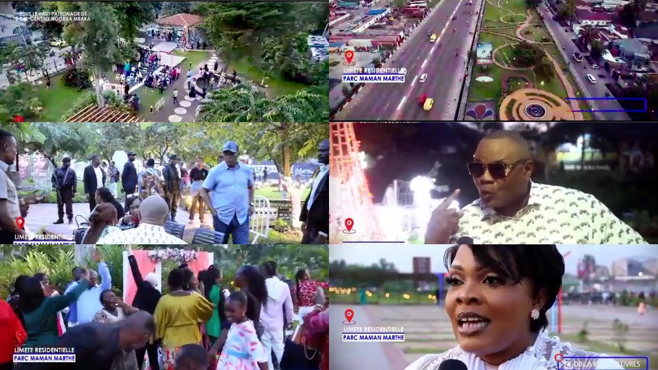 🚨URGENT🚨Maman Marthe TSHISEKEDI, la transformation & l’aménagement de Parc parGouv Gentiny NGOBILA