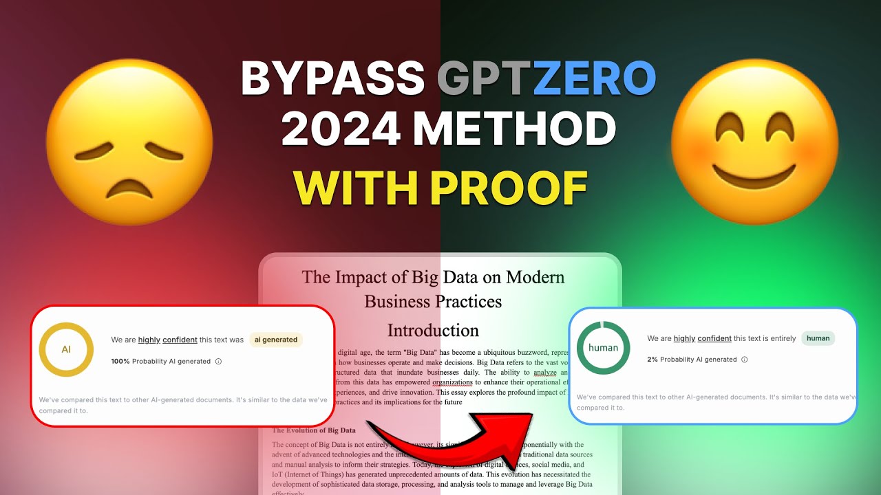 How to Bypass GPTZero, Sapling and Copyleaks in 2024 All the time (with Proof)