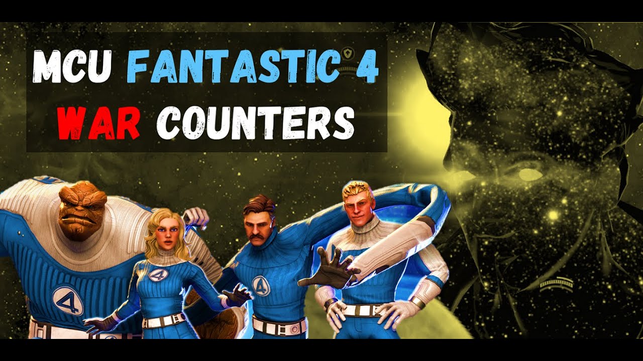Teams Fantastic 4 MCU Counters in War | 18 Battles - Marvel Strike Force @if2pgames