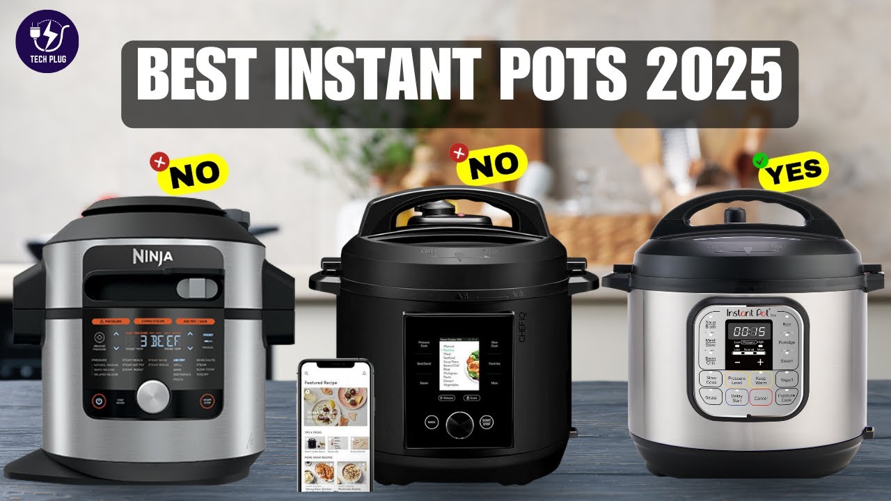 Лучшие мультиварки Instant Pot 2025 года — 6 лучших моделей на данный момент