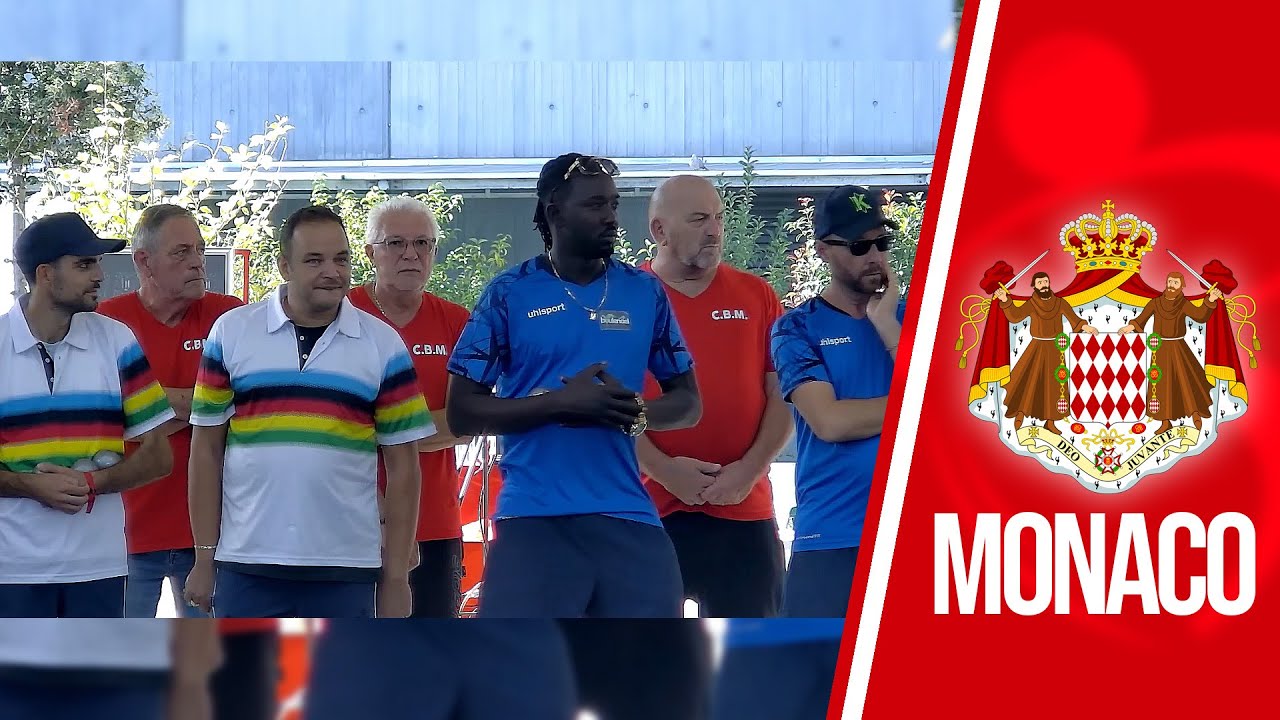 Finale RIZZI vs N'DIAYE : Challenge doublette Prince Héréditaire Jacques pétanque à Monaco