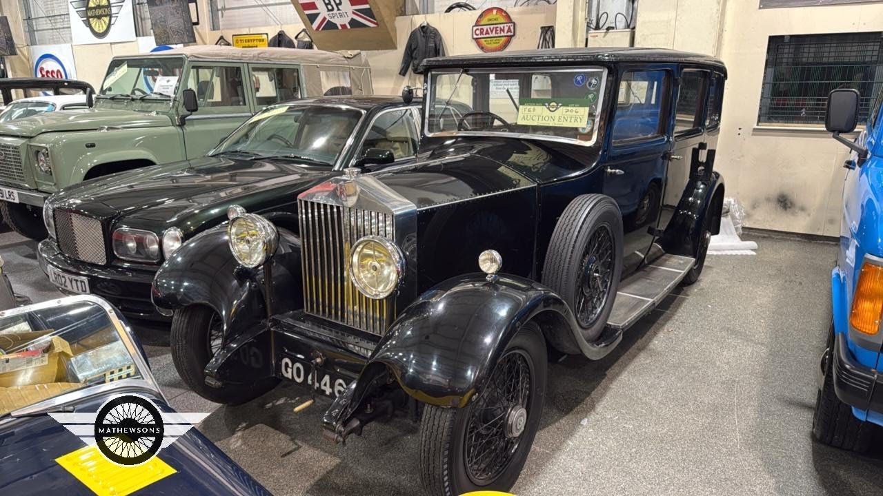 1931 ROLLS ROYCE 20/25 | MATHEWSONS CLASSIC CARS | AUCTION: 5, 6 & 7 FEBRUARY 2025