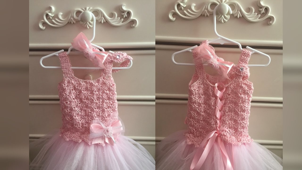 Como hacer un tutu facil, a crochet, gancho, y ganchillo