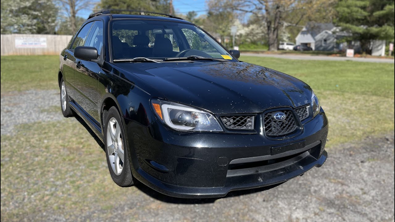 2006 Subaru Impreza 2.5i Wagon, Test Drive & Walk Around, (Non Turbo/STI)