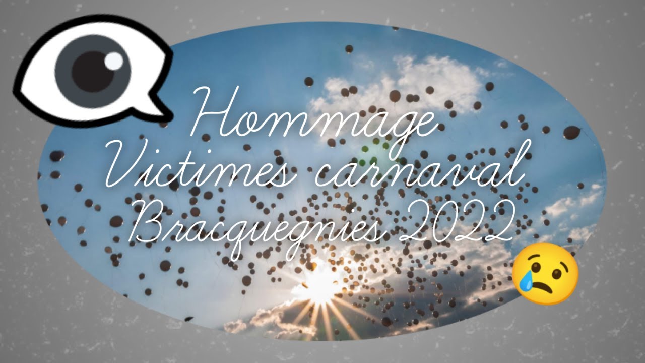 Hommage aux victimes du carnaval de Bracquegnies