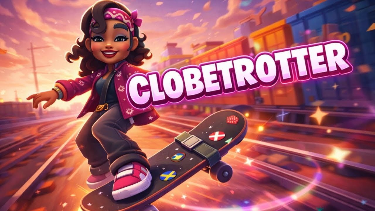 Subway surfers city Gameplay #32 GLOBETROTTER! +ROSALITA 550k