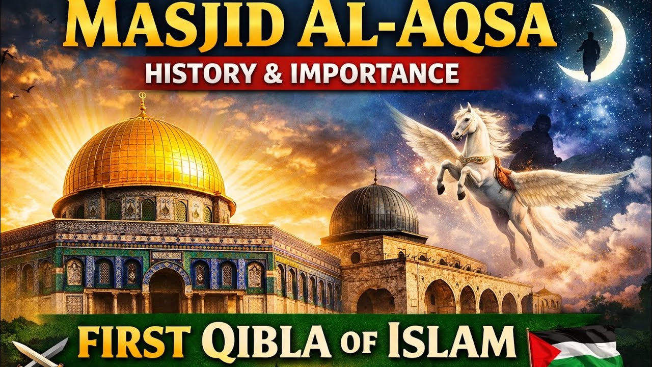 Masjid Al-Aqsa History | First Qibla of Islam | Importance of Al Aqsa Mosque