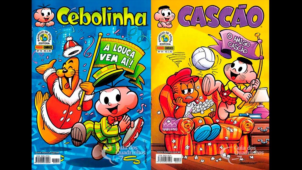 Capas dos Gibis da Turma da Mônica - Fevereiro de 2008