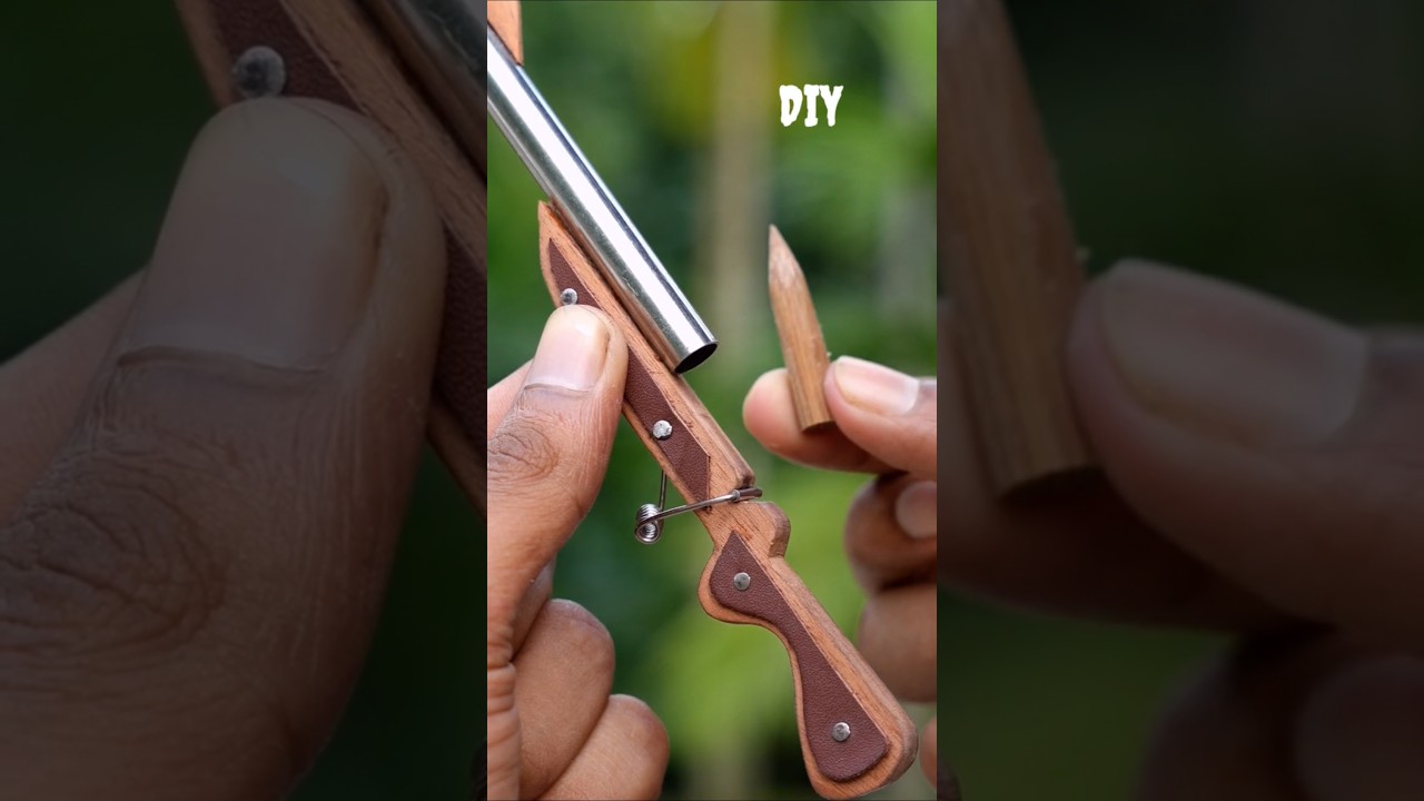 Bamboo creations With Mini Wooden Slingshots #bamboo #Diy #Slingshots #Bambooart