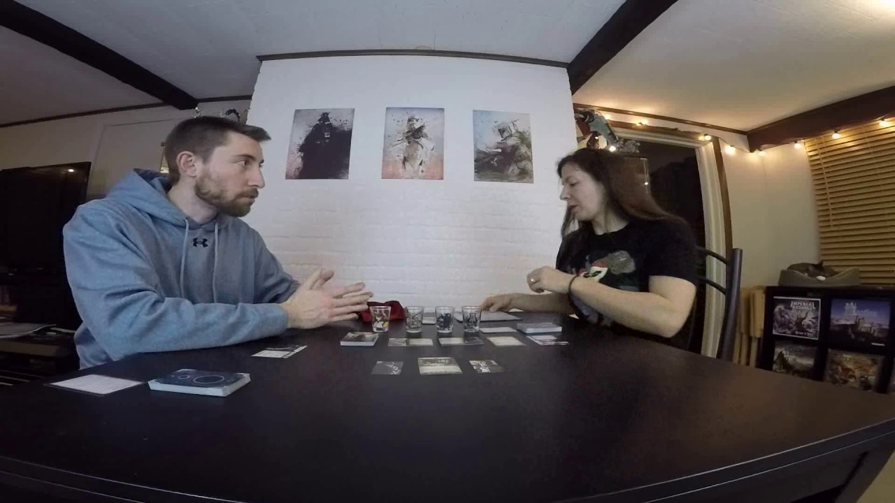 Arkham Horror the Card Game Playthrough: Night of the Zealot Part 1 - HPG