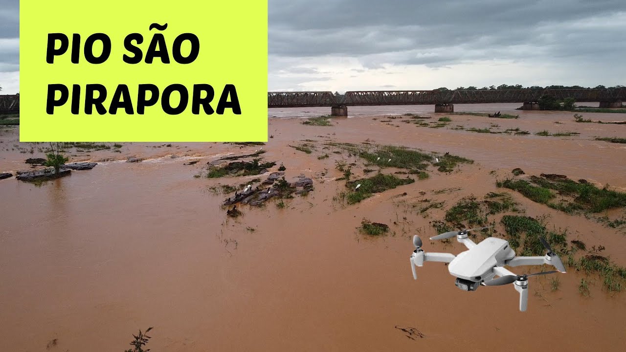 RIO SÃO FRANCISCO FRANCISCO A FOÇA DE PIRAPORA DRONE MINI DJI #JOSE CANAL 04 #25/1/2026