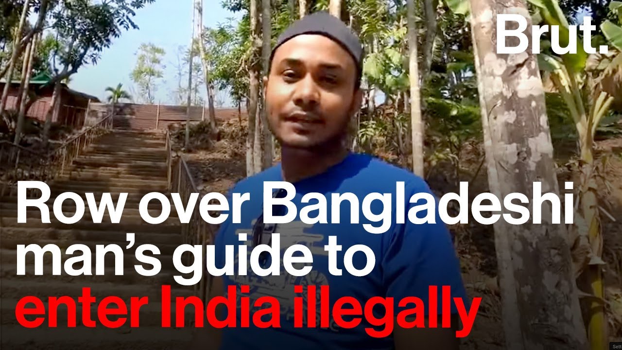 Row over Bangladeshi man’s guide to enter India illegally