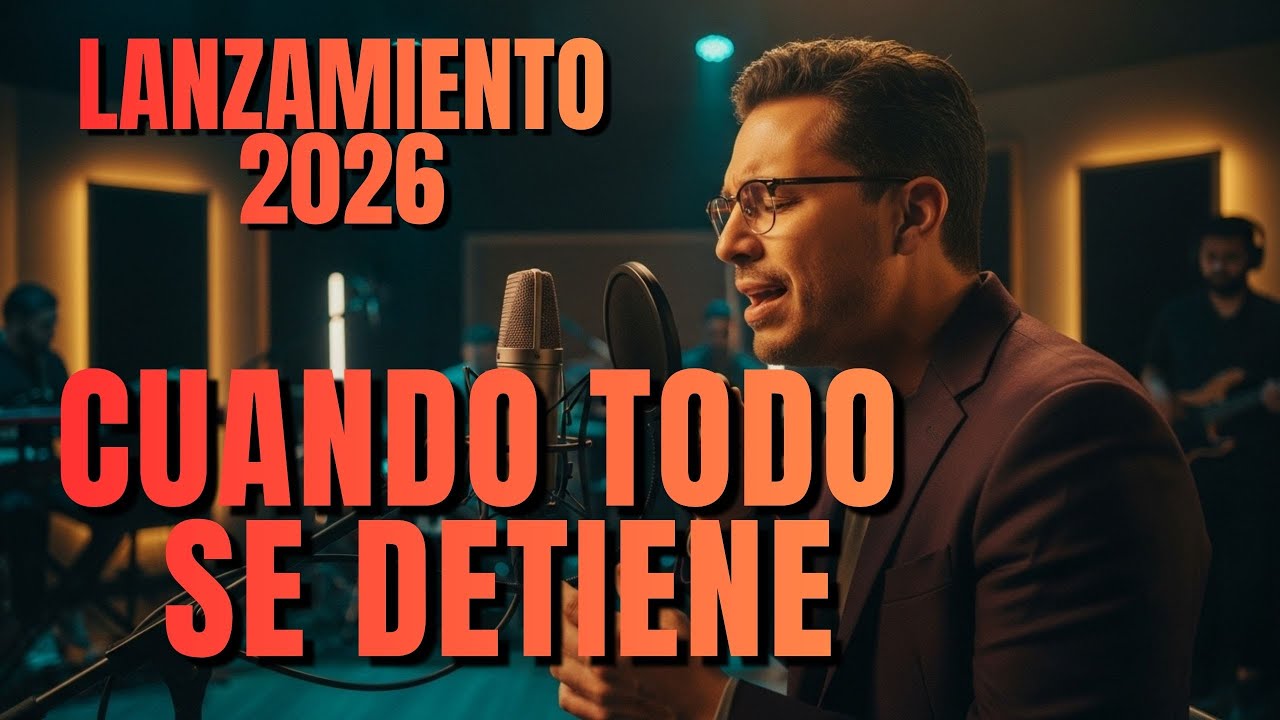 CUANDO TODO SE DETIENE | Worship Latino Estilo Jesús Adrián Romero | Adoración Cristiana Profunda