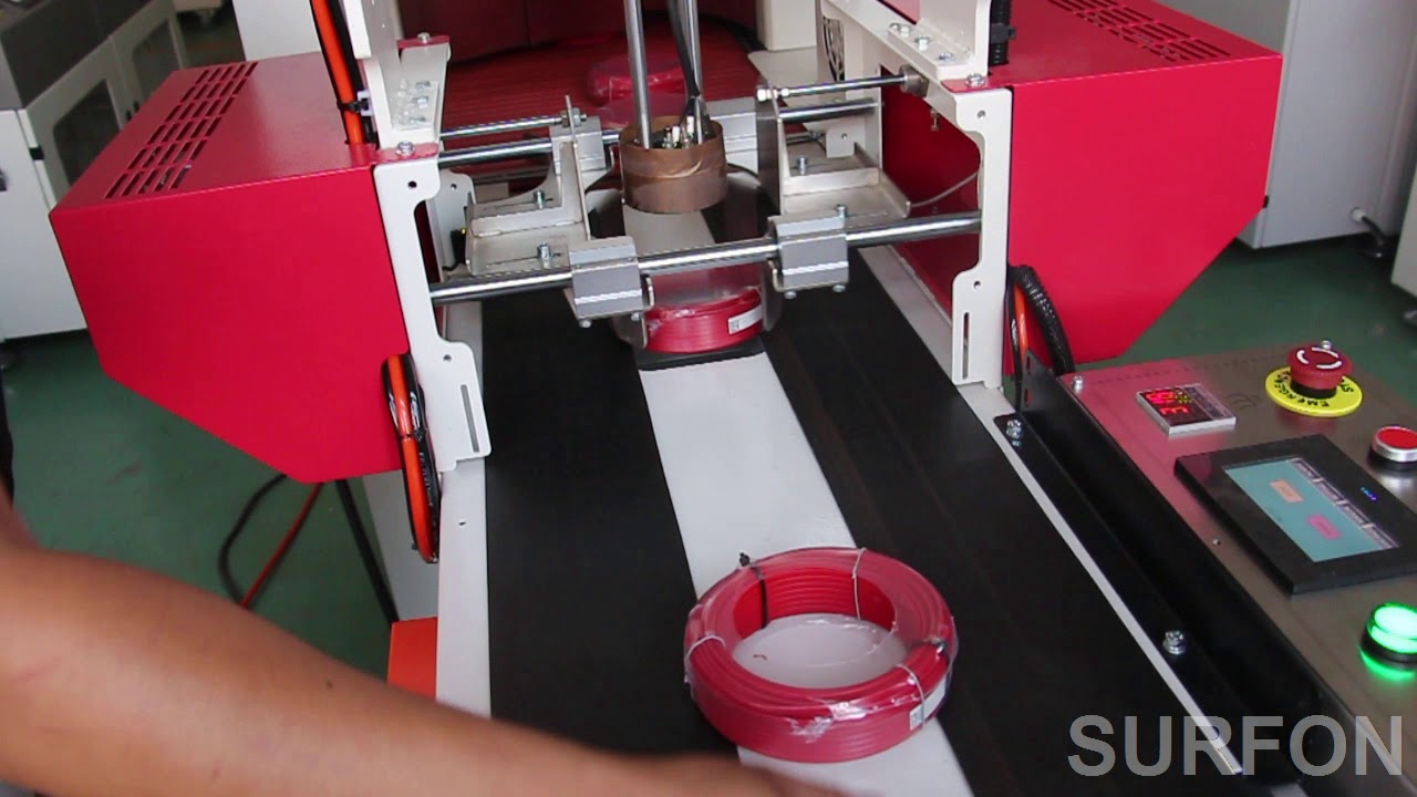 Automatic L Sealer Shrink Packing Machine for Cable Coil
