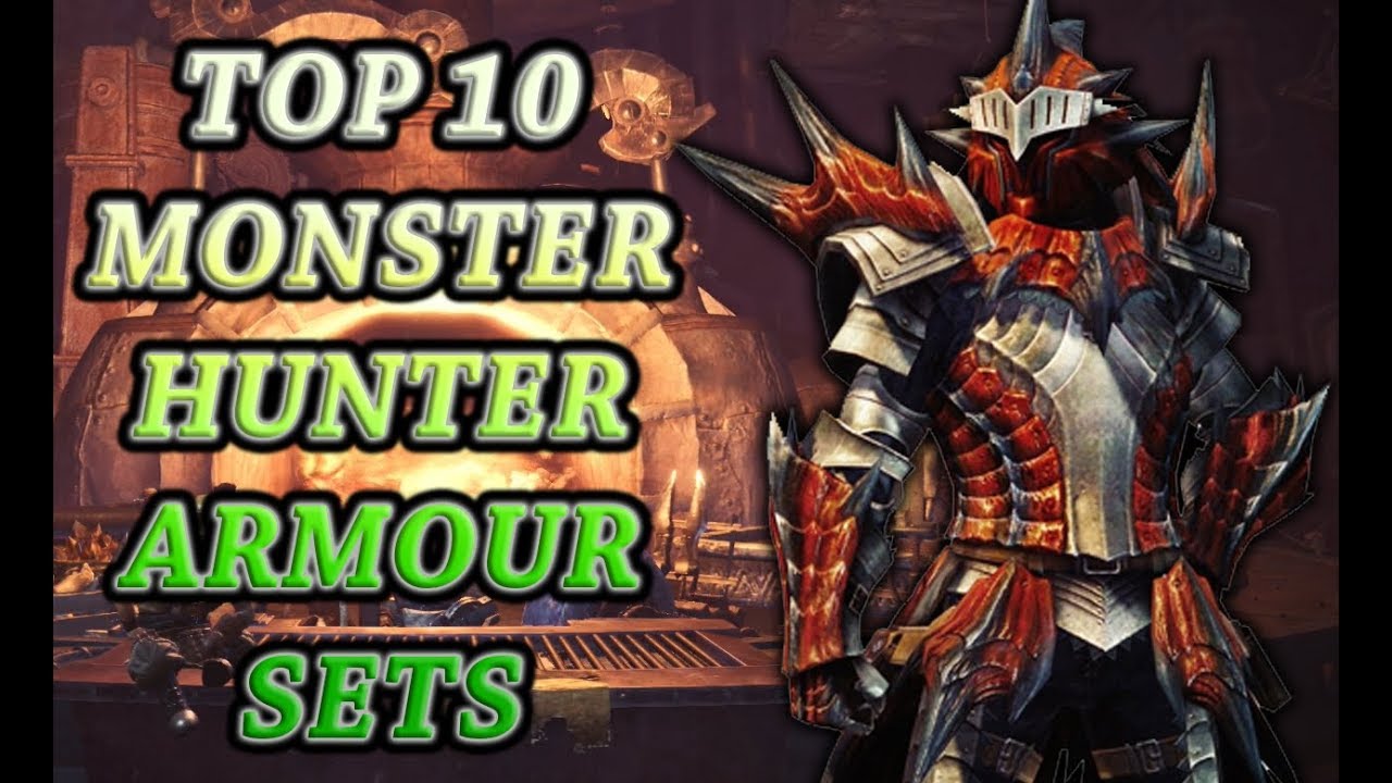 Top 10 Monster Hunter Armour Sets